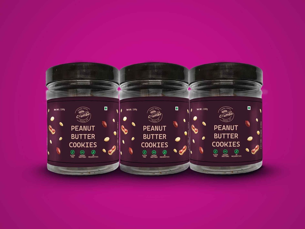 Peanut Butter Cookies - Pack of 3